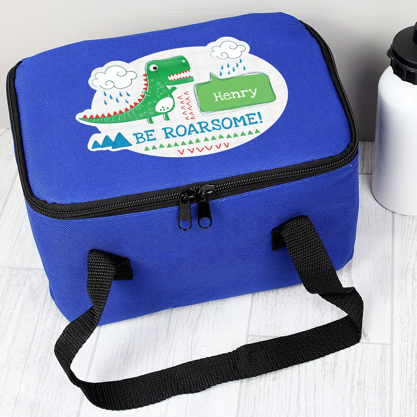 Personalised Dinosaur Lunch Bag