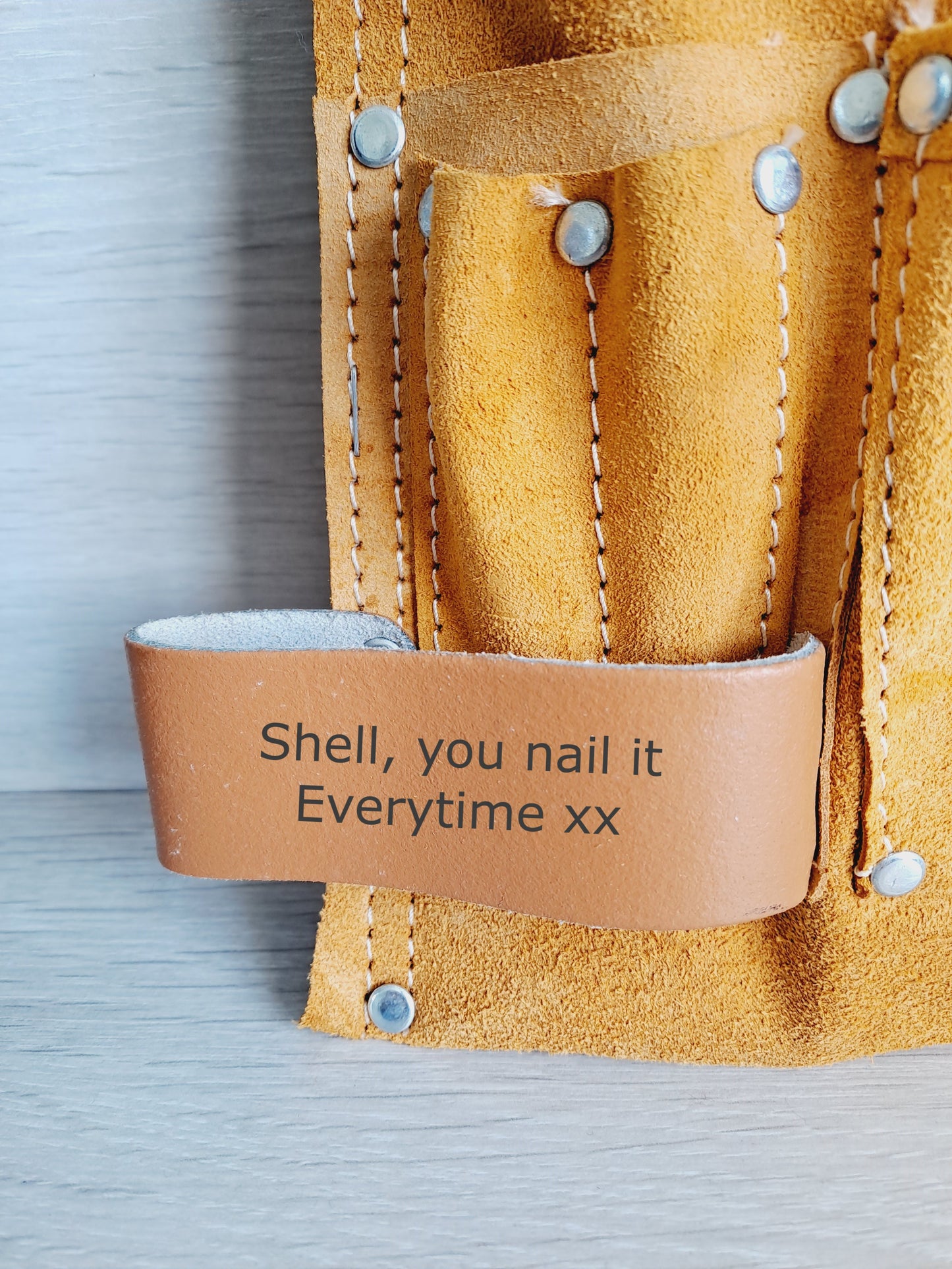 Personalised Tool Belt and Hammer