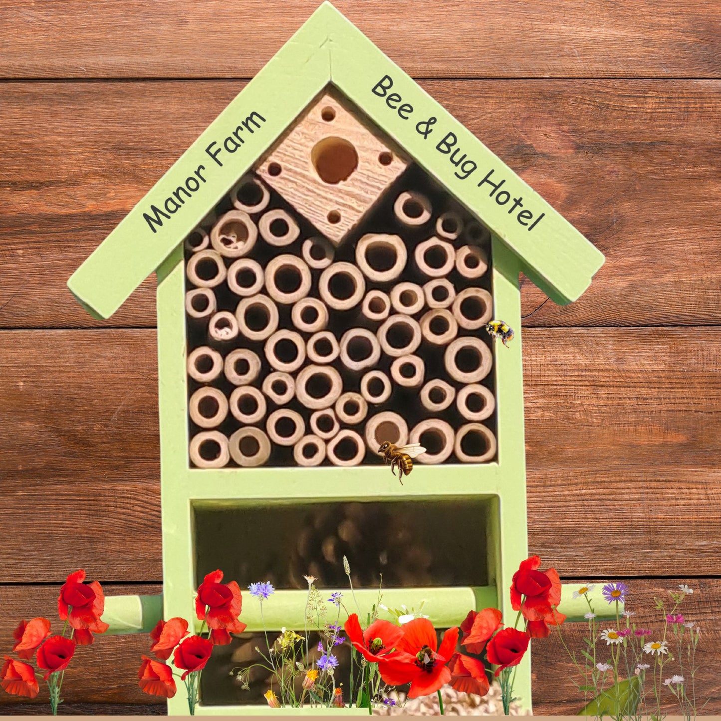 Personalised Bee and Insect Hotel