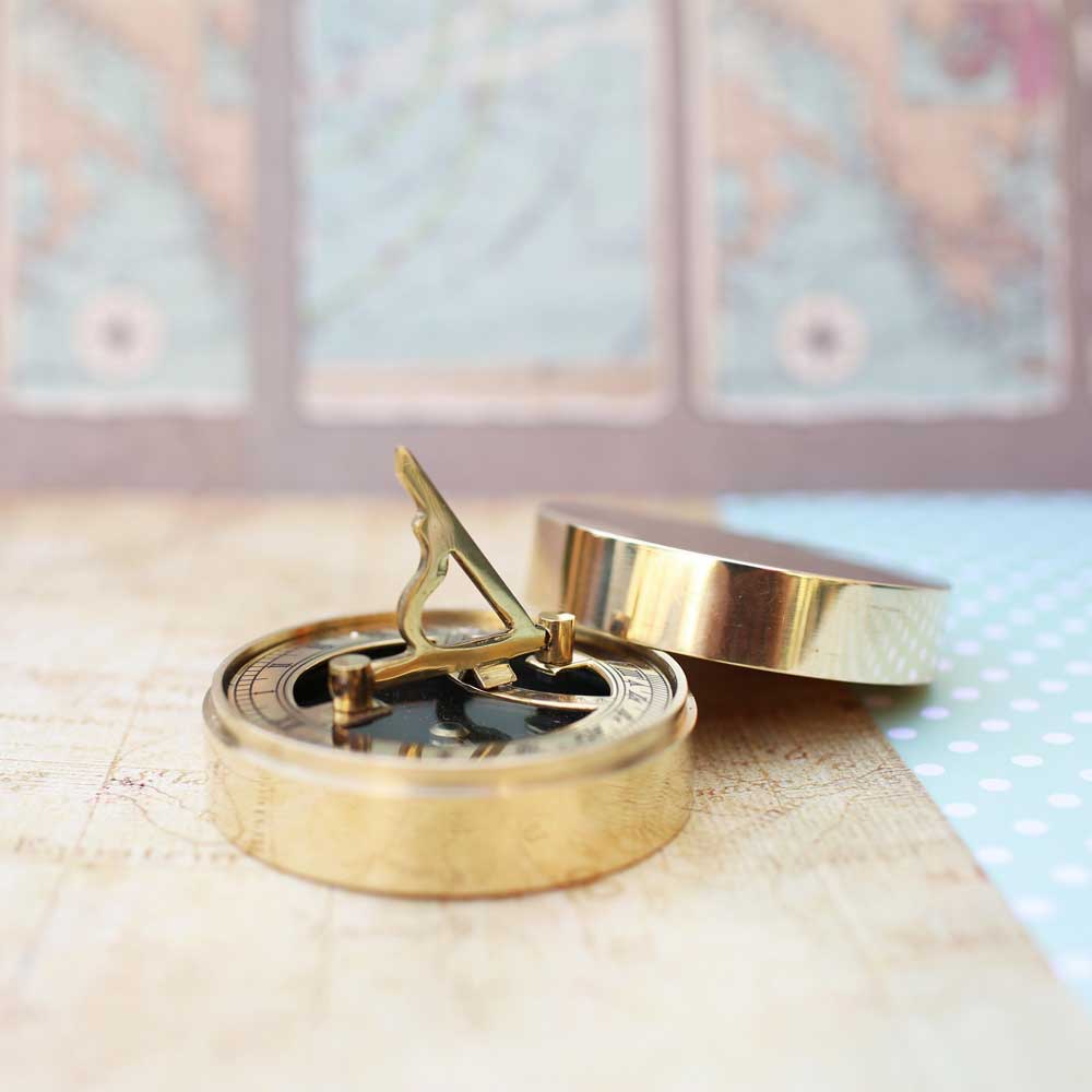 Personalised Compass Own Handwriting