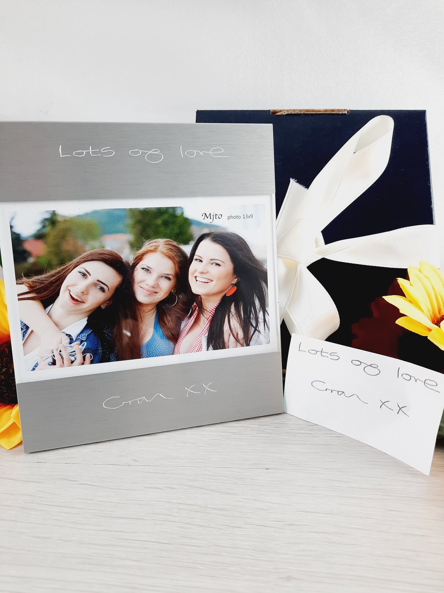 Own Handwriting Engraved Photo Frame