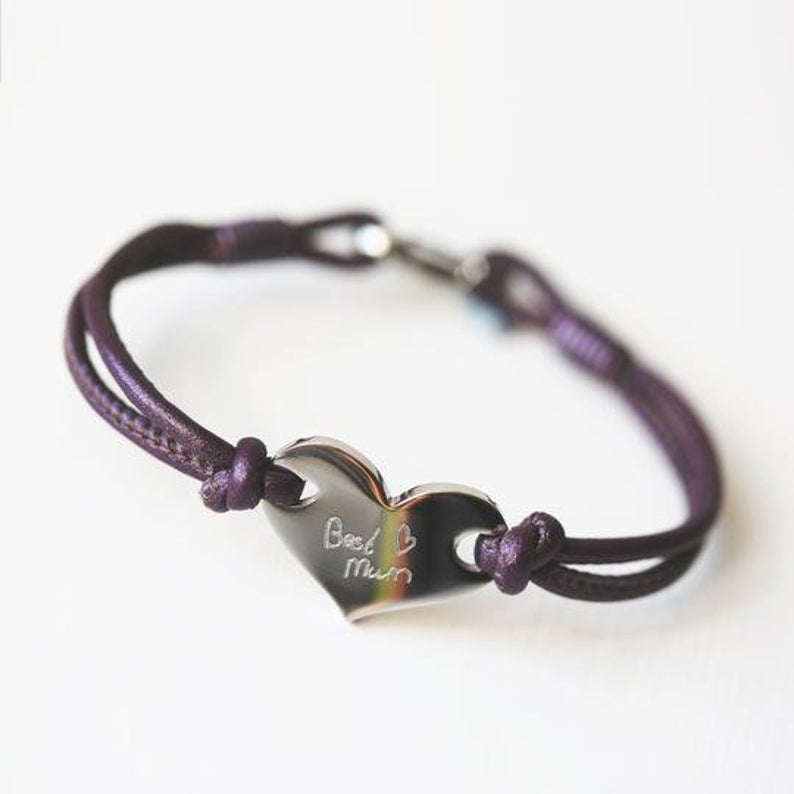 Own Handwriting Personalised Ladies Bracelet
