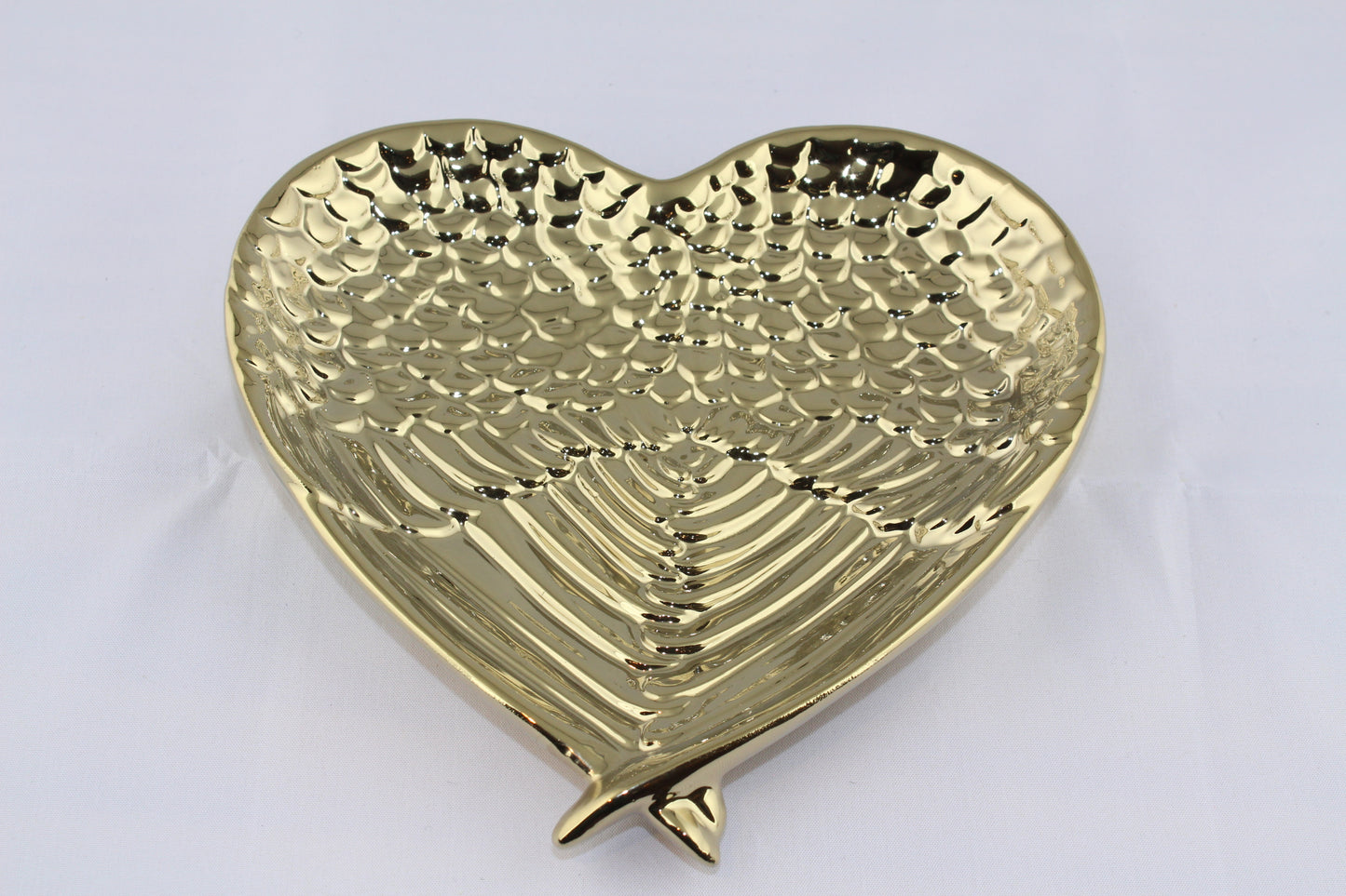 Angel Wing Trinket Dish Gold