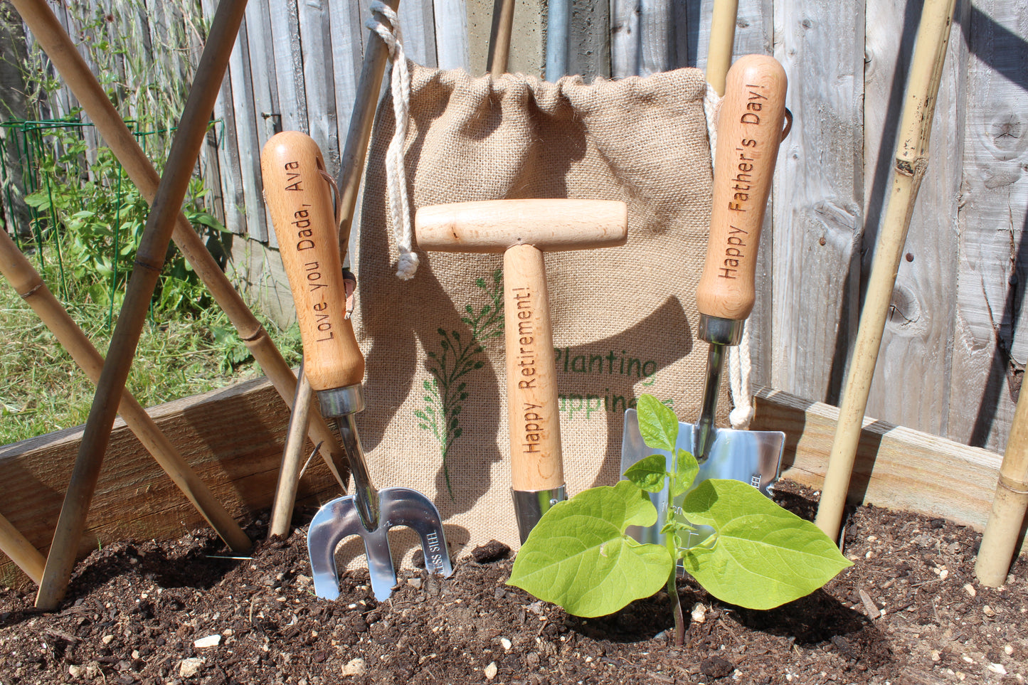 Engraved Gardening Gift Set