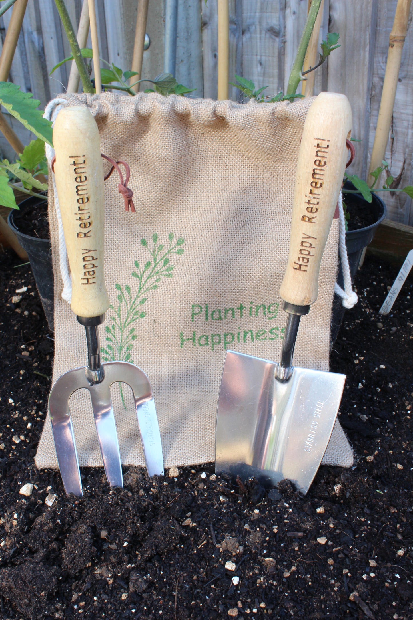 Quality Personalised Garden Tools Gift