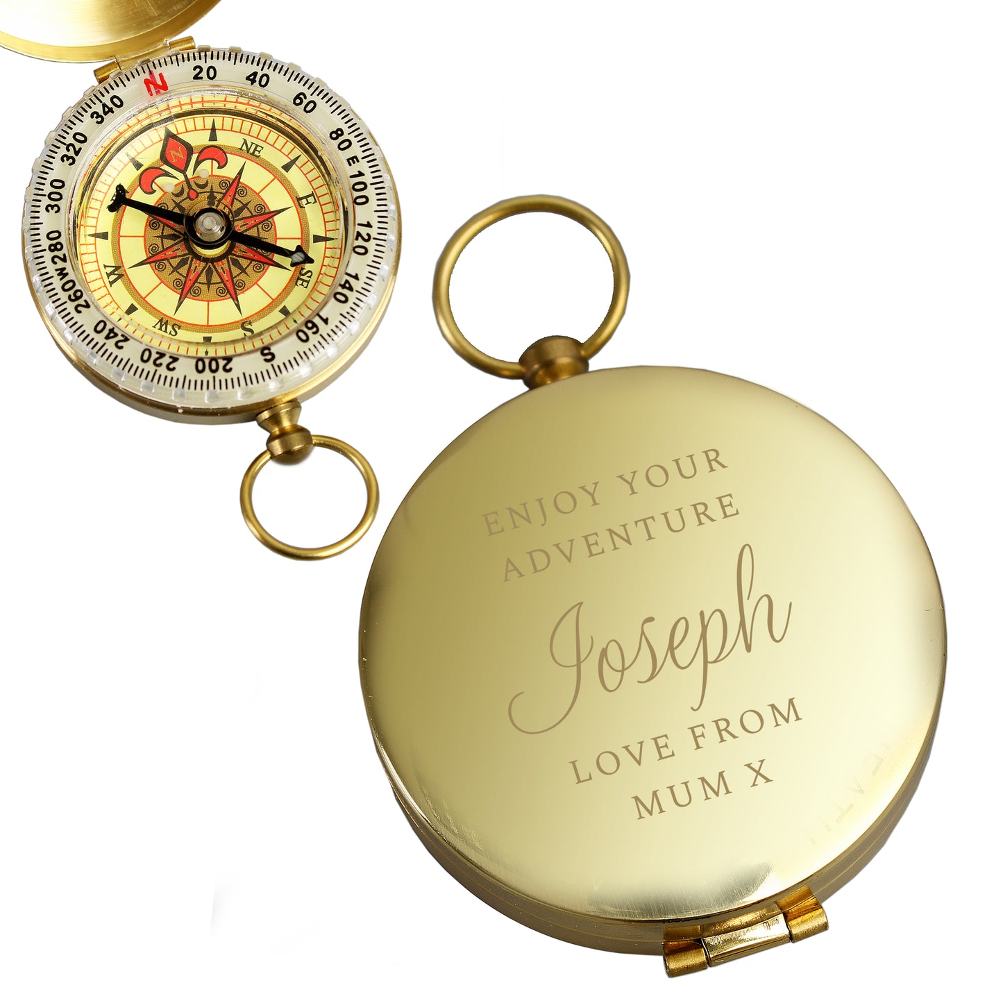 Personalised Compass a Classic Keepsake