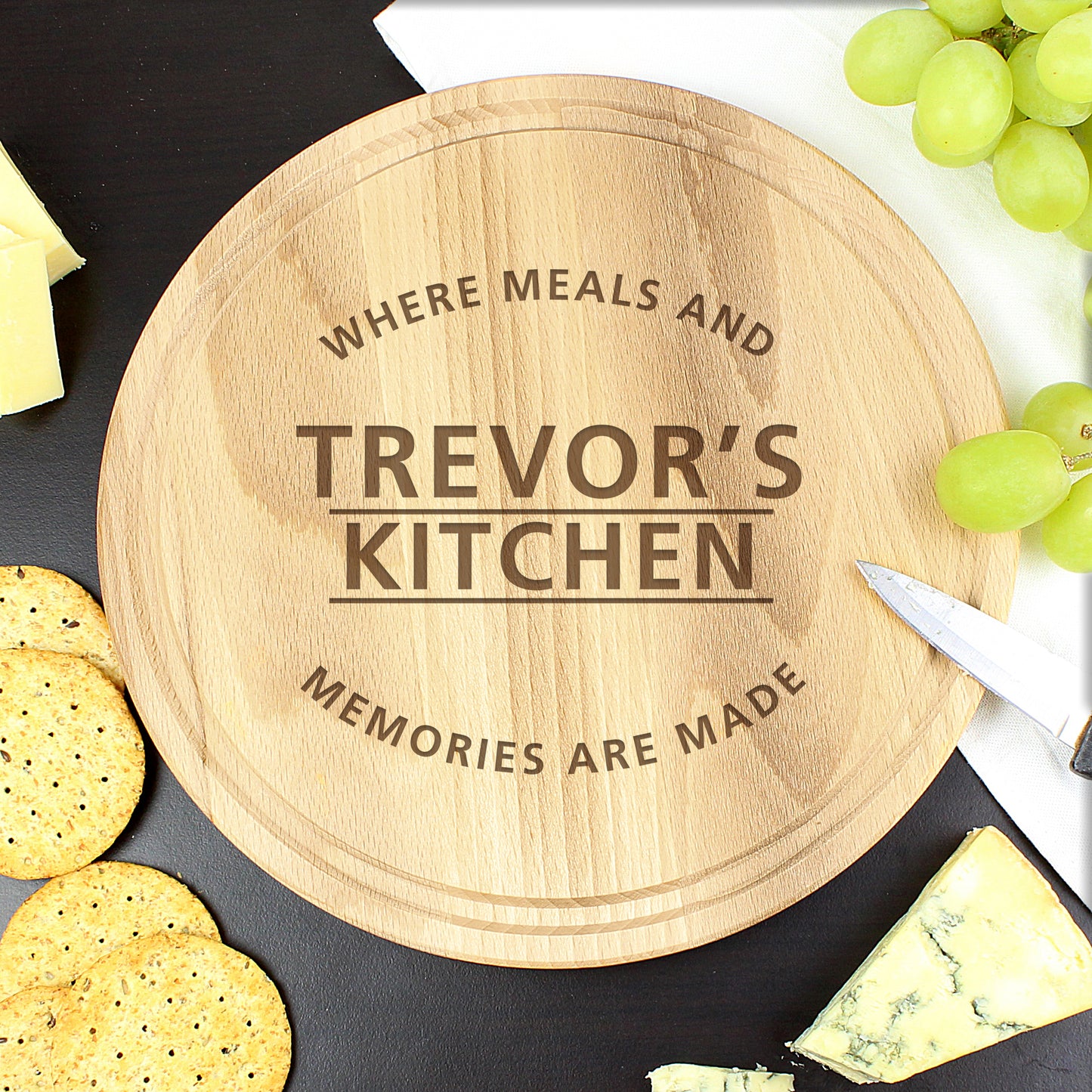 Personalised Chopping Board - Meals and Memories