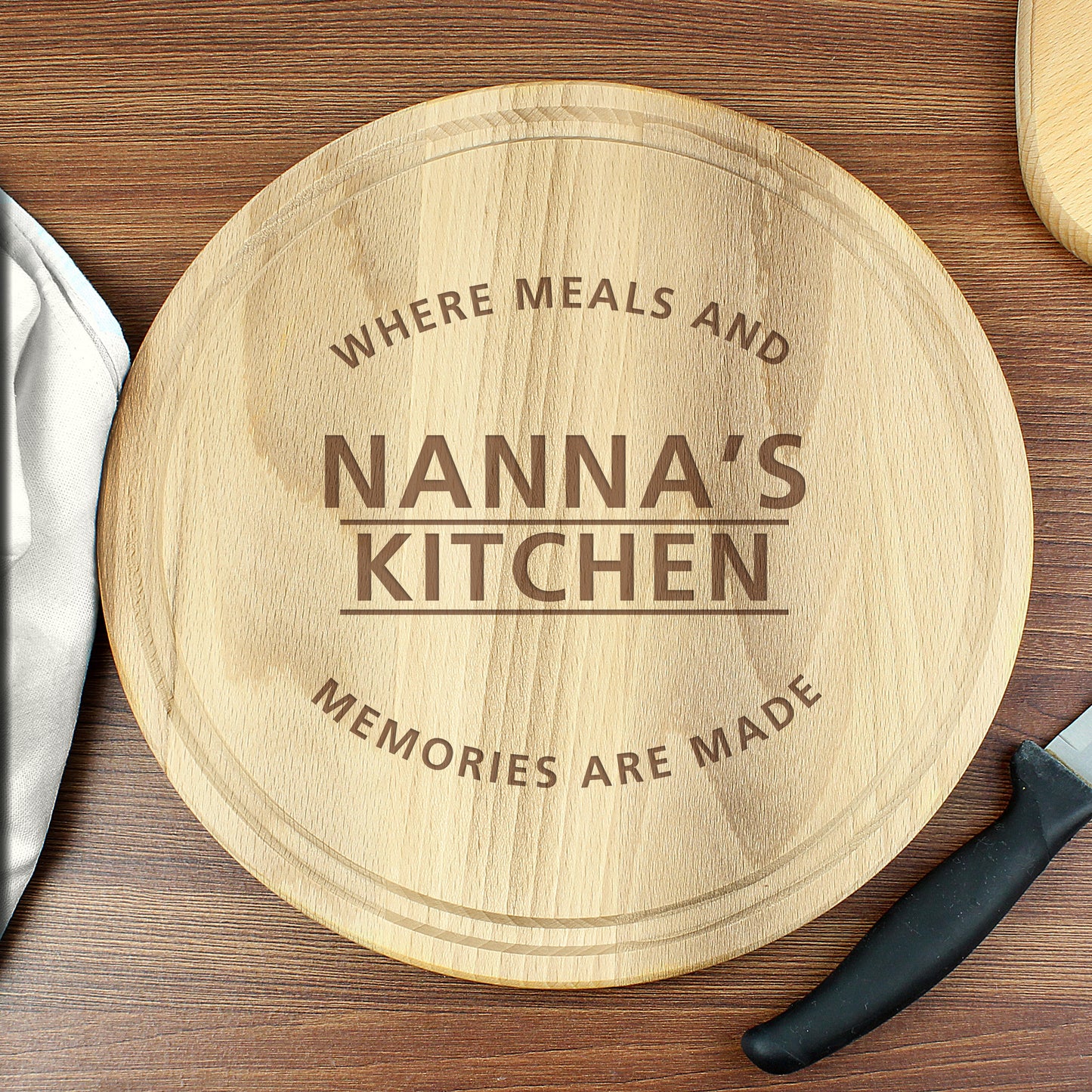 Personalised Chopping Board - Meals and Memories