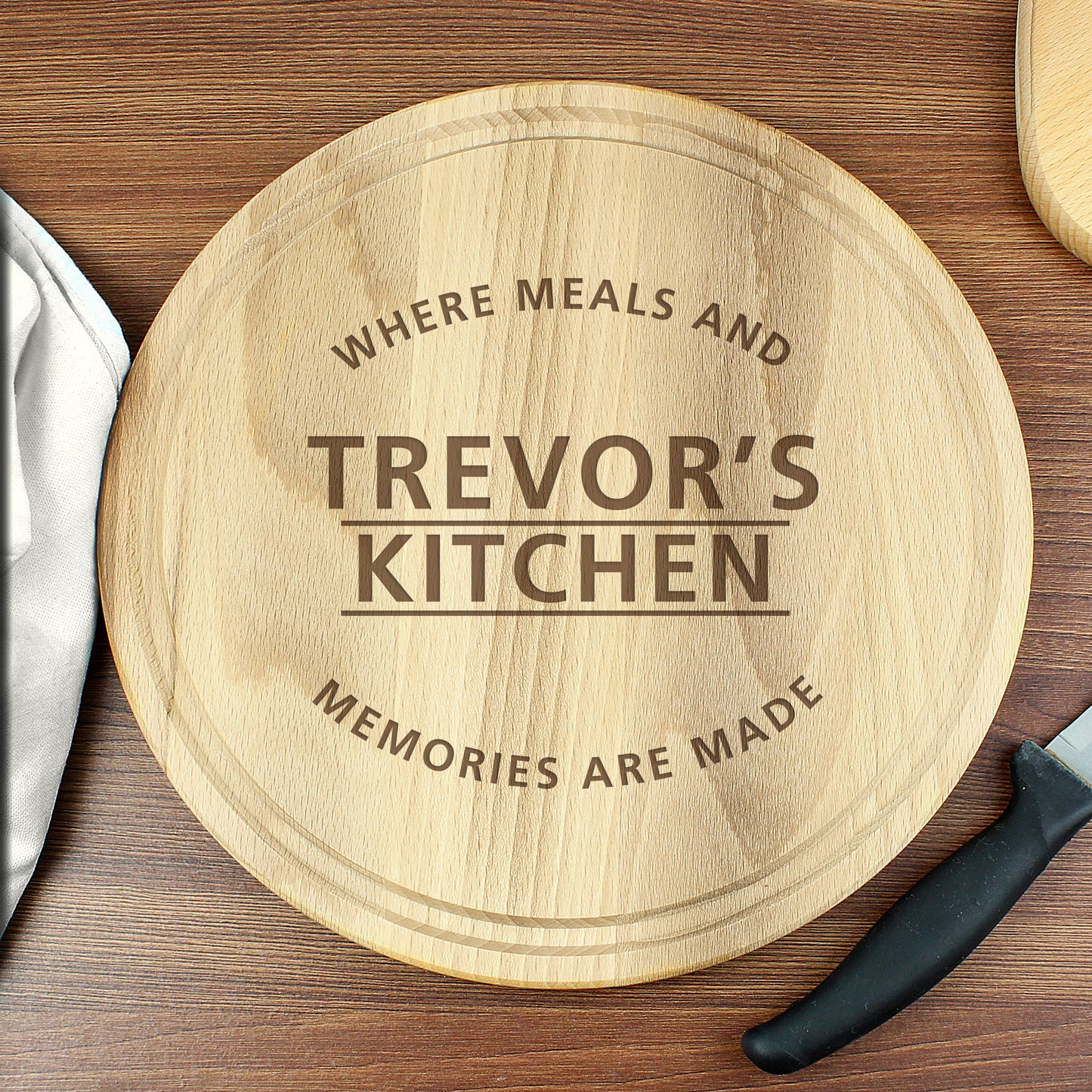 Personalised Chopping Board - Meals and Memories