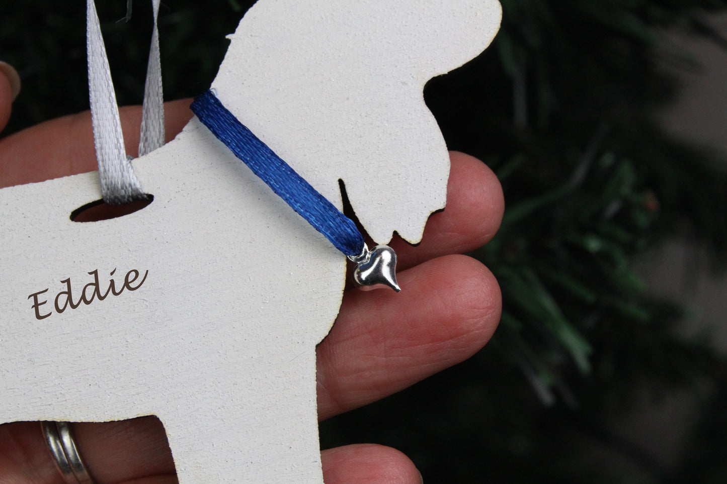 Personalised Pet Dog Christmas Tree Decoration