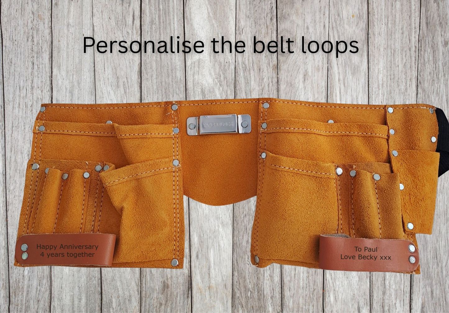 Personalised Tool Belt Father's Day