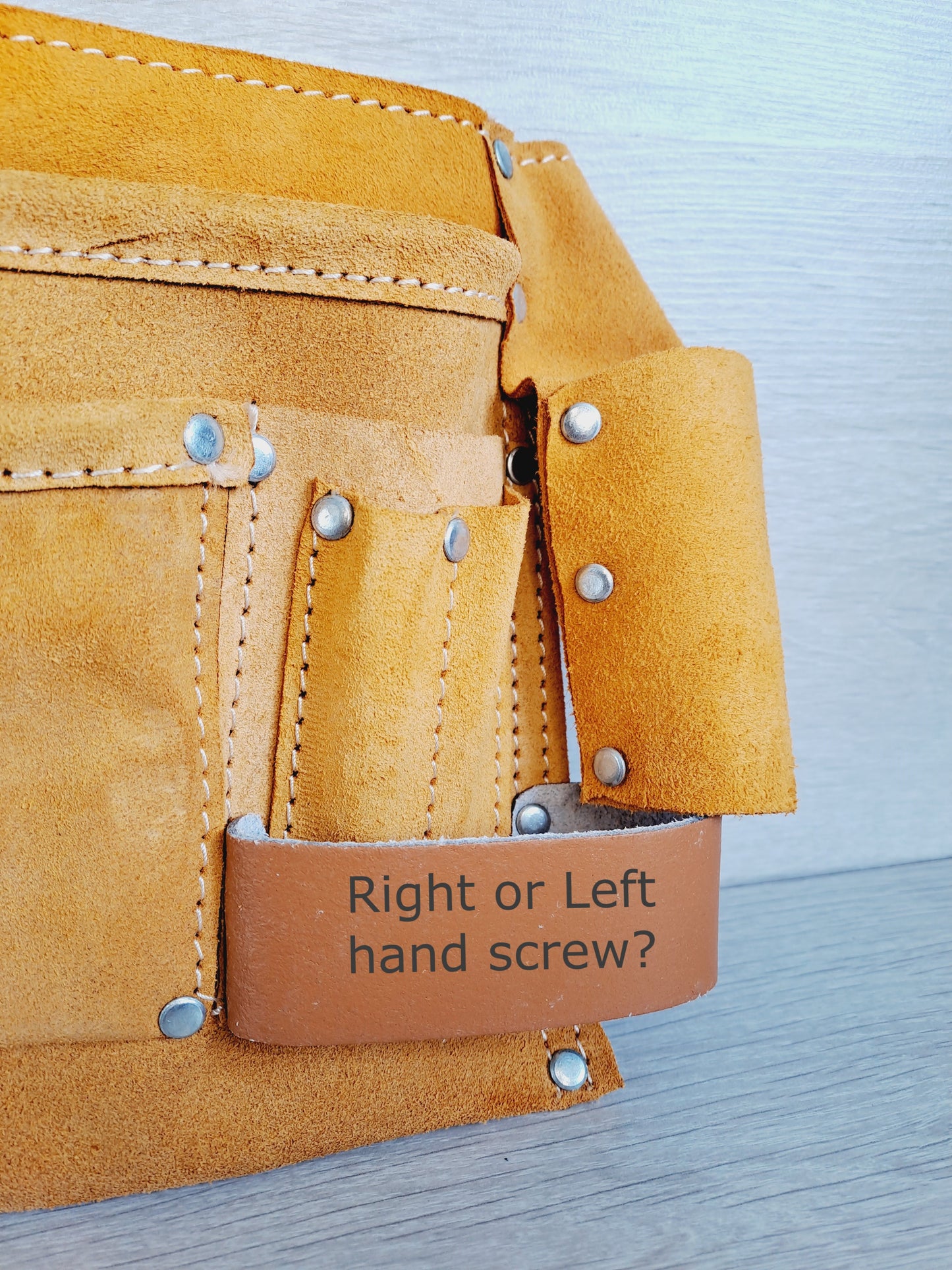 Personalised Leather Tool Belt