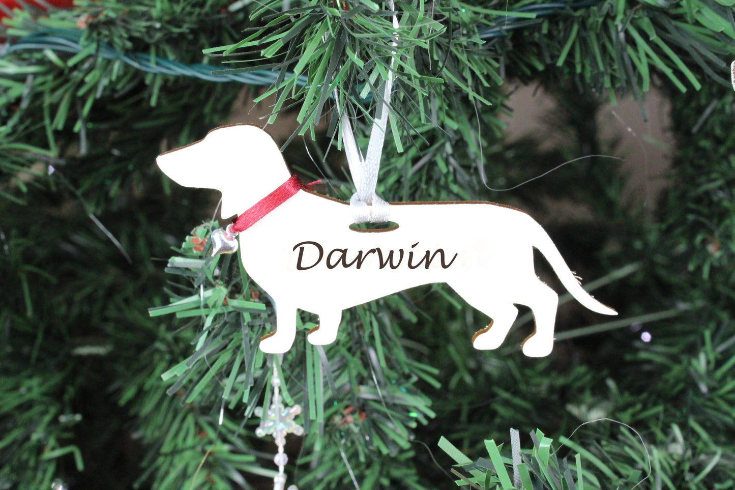 Personalised Pet Dog Christmas Tree Decoration