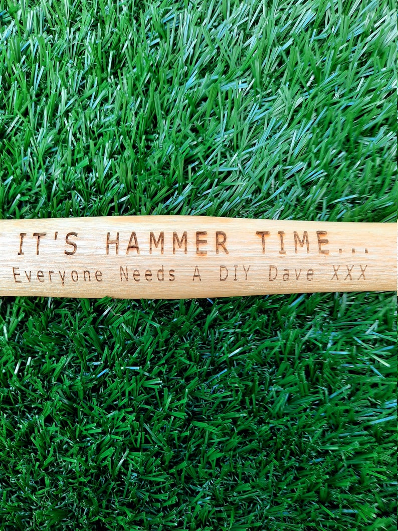 Personalised 8oz Hammer Perfect Christmas Gifts for Him or Her DIY Enthusiasts