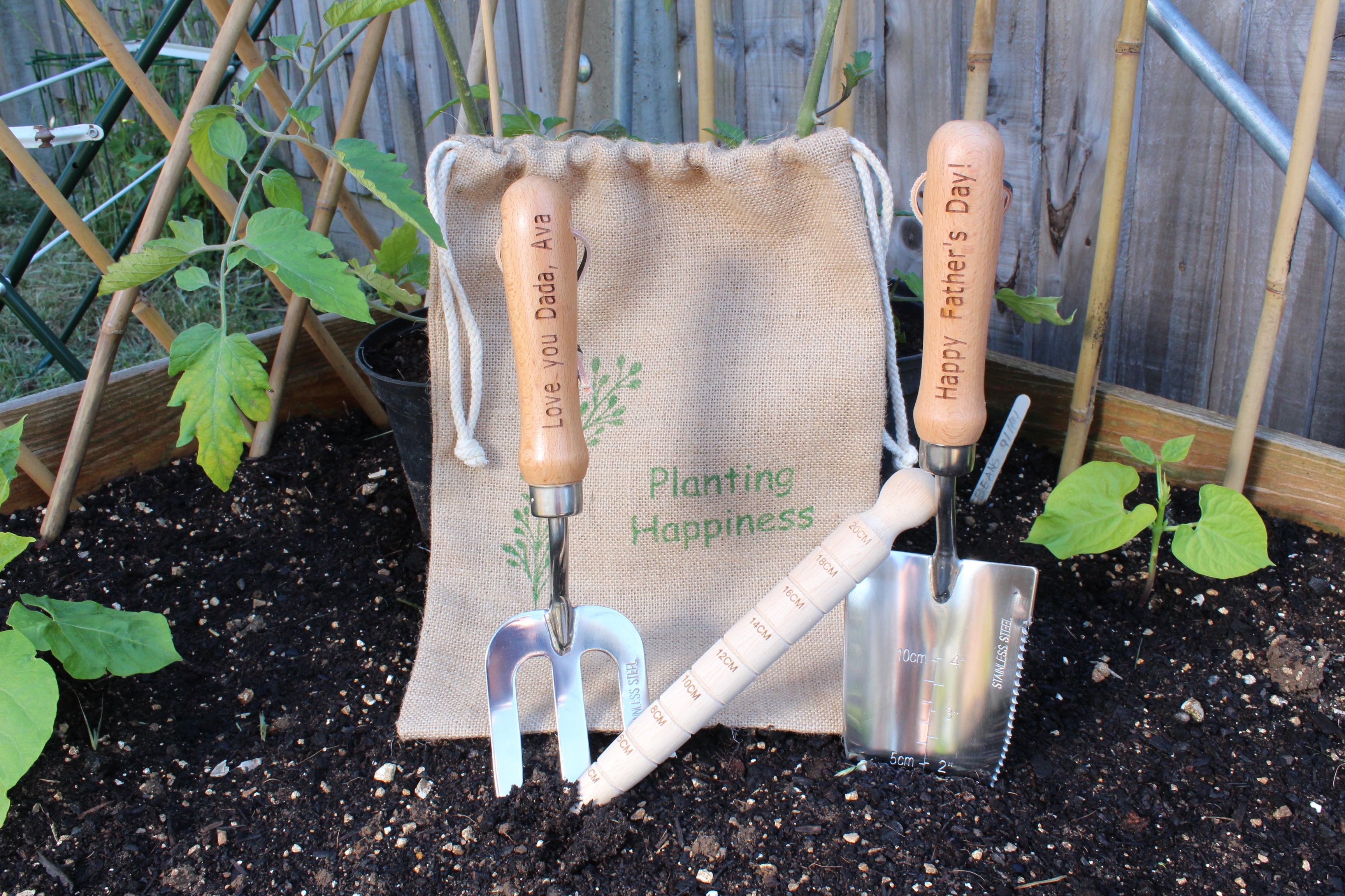 Personalised deals gardening gifts