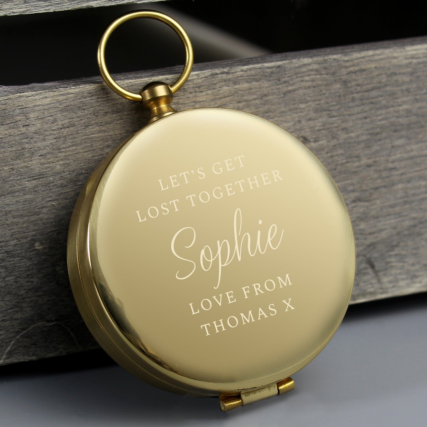 Personalised Compass a Classic Keepsake