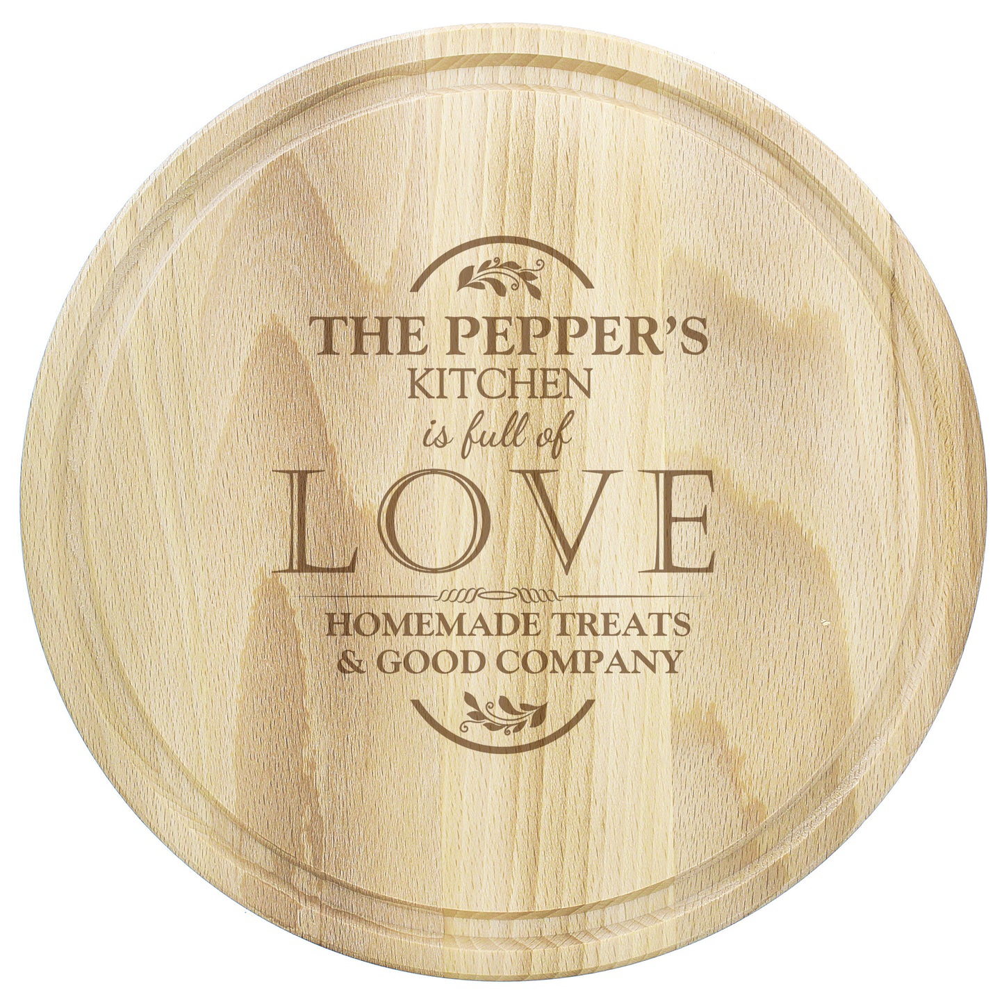 Personalised Chopping Board - Full of Love