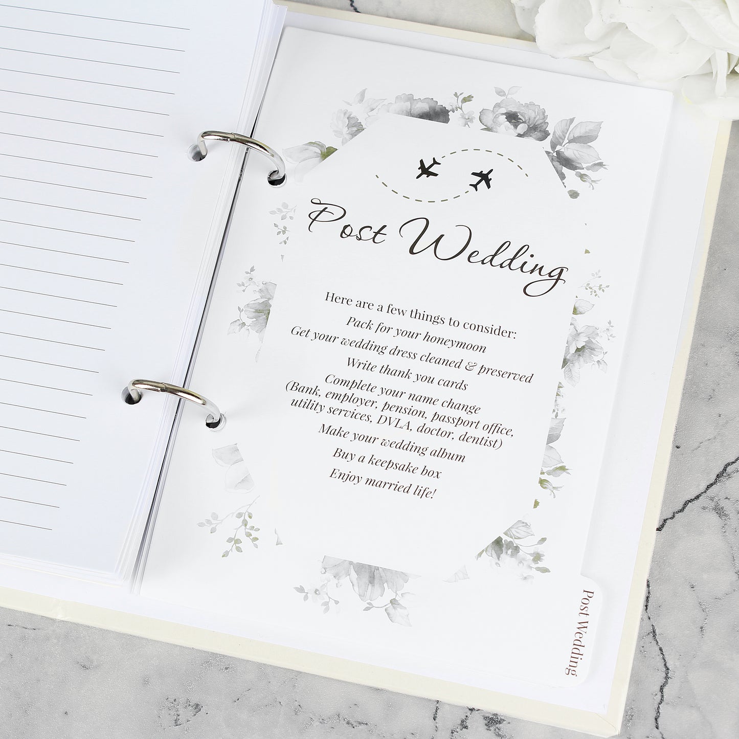 Personalised Wedding Planner Engagement Gift