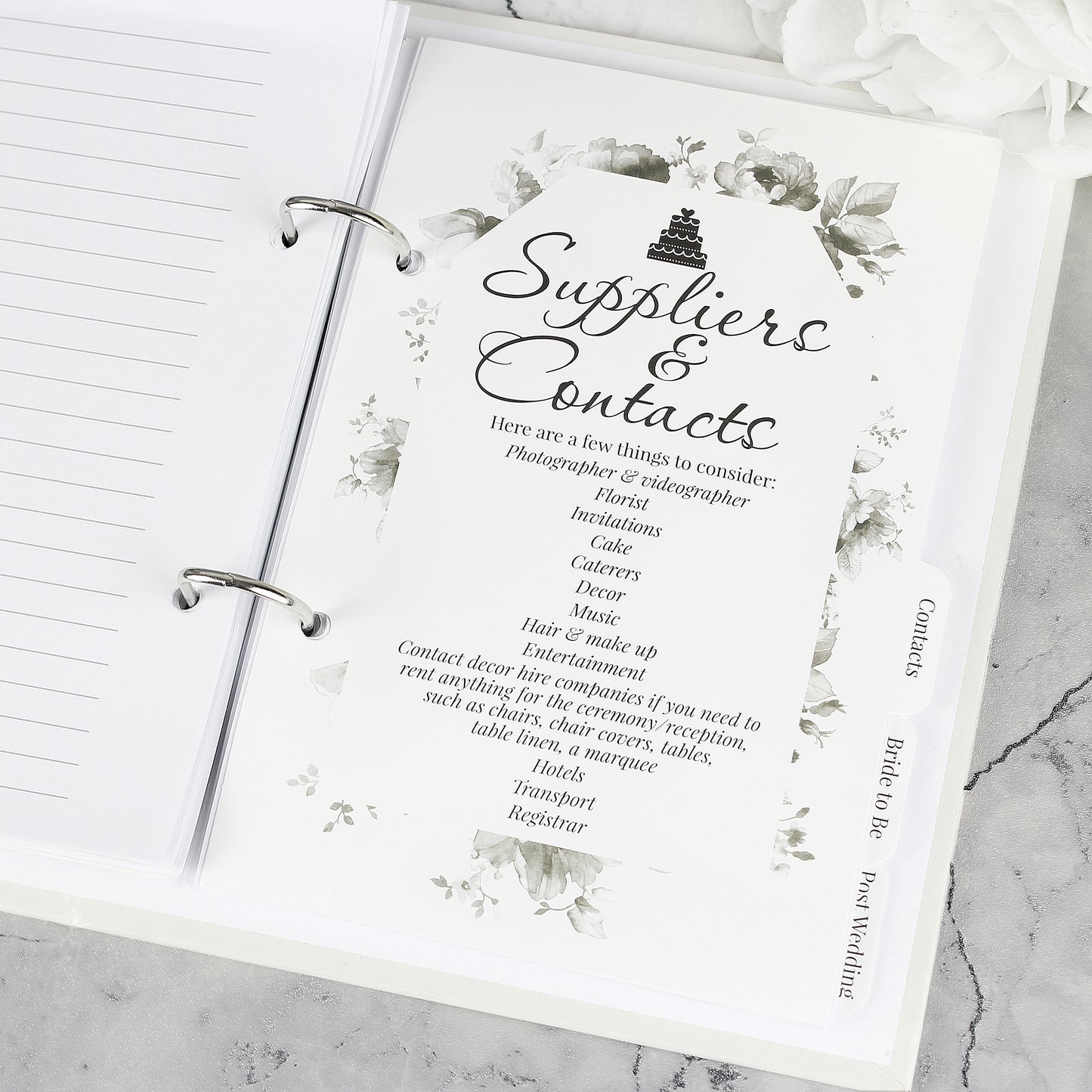 Personalised Wedding Planner Engagement Gift