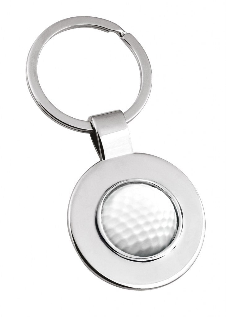 Overall presentation of Personalised Golf Lover Keyring.